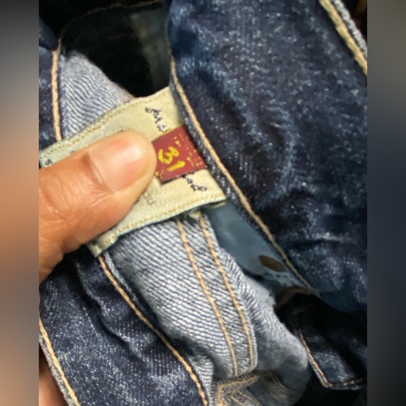 7 For All Mankind Denim Jeans Size 31 women kids men - Picture 5 of 5